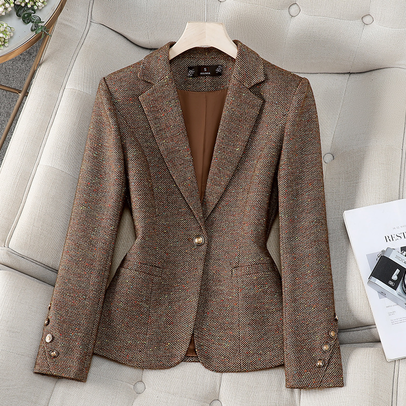 Women Formal Wear Blazers - Giacca da donna da ufficio Giacca