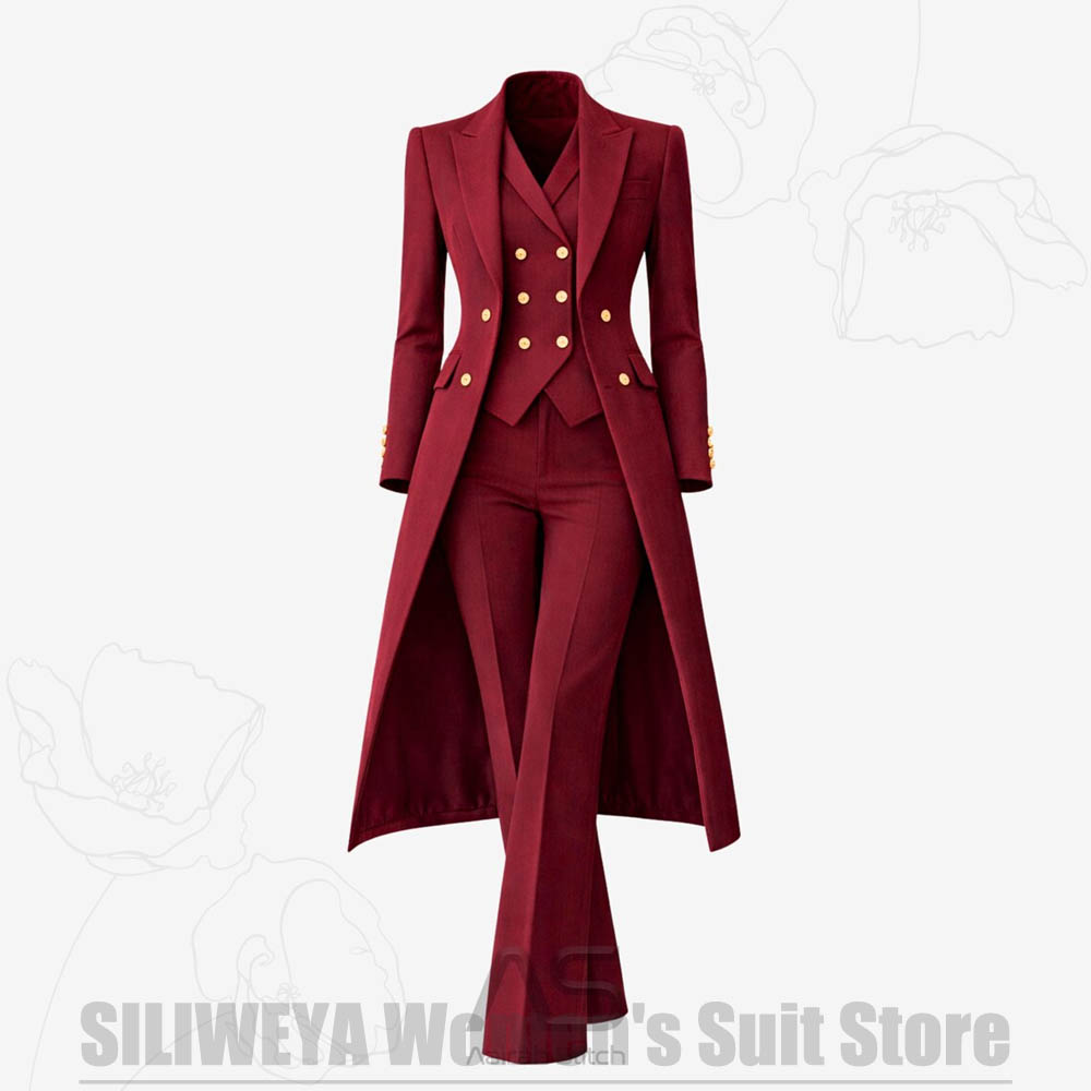 Women'S Formal Wear For A Wedding - Completo da Donna 3 Pezzi: Giacca