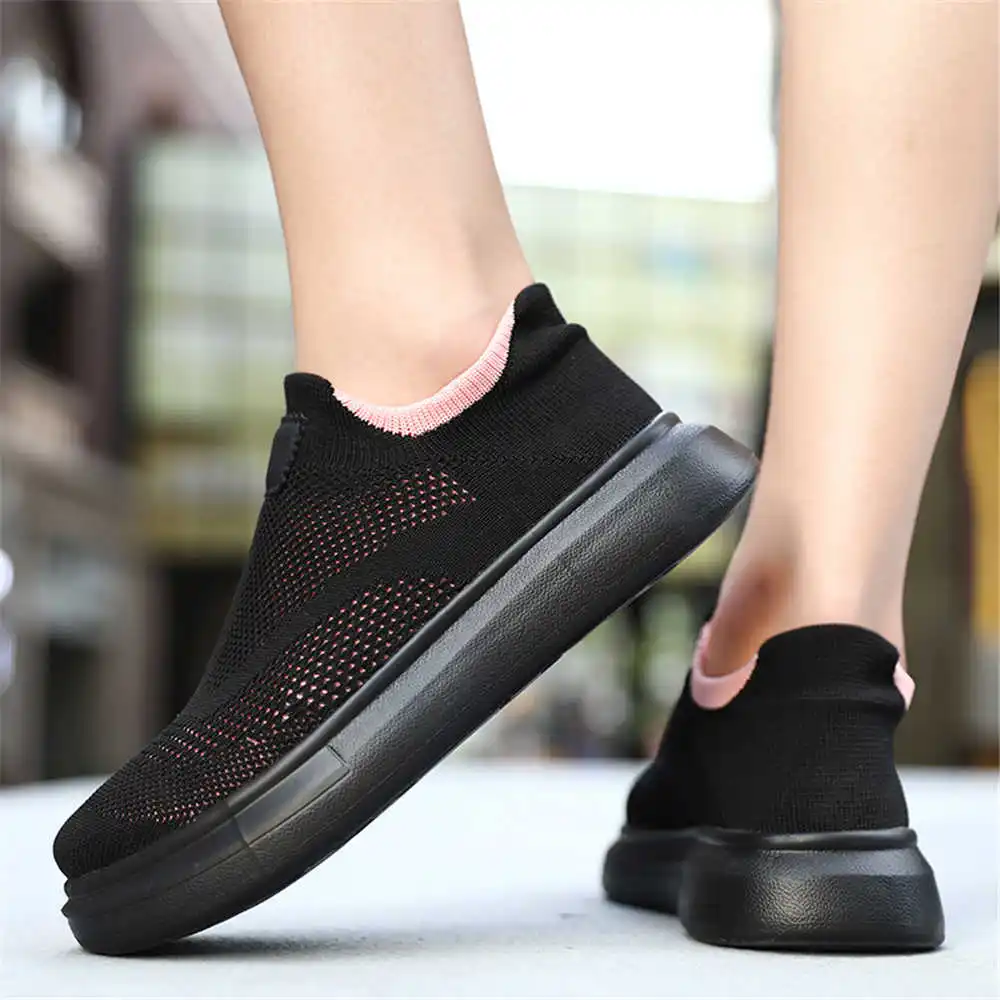 Formal Women Daily Wear Shoes - Calze con plateau scarpe marroni per