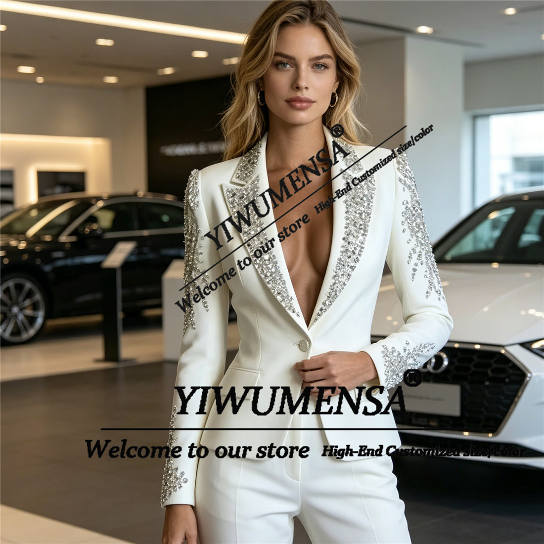 Completi di Lusso da Donna 2 P - Women Formal Wear Blazers recensione e prezzo