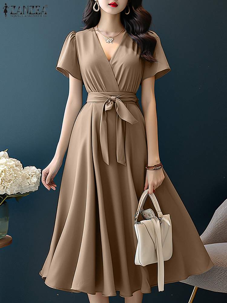 ZANZEA 2024 elegante manica co - Women Formal Wear Zara recensione e prezzo