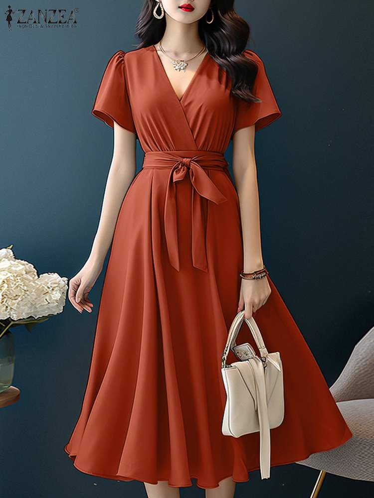 ZANZEA 2024 elegante manica co - Women Formal Wear Zara recensione e prezzo