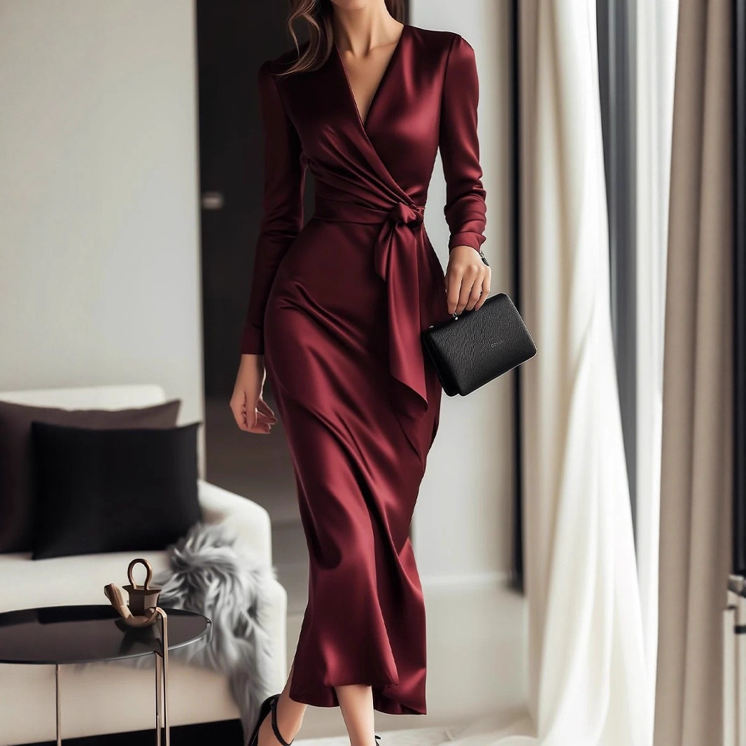 Nuovo abito autunnale a manich - Women Formal Wear Trends recensione e prezzo