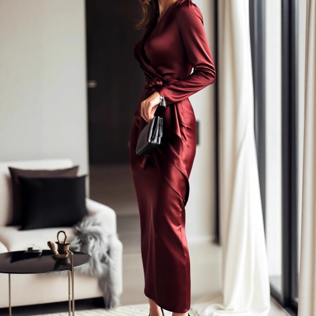 Nuovo abito autunnale a manich - Women Formal Wear Trends recensione e prezzo