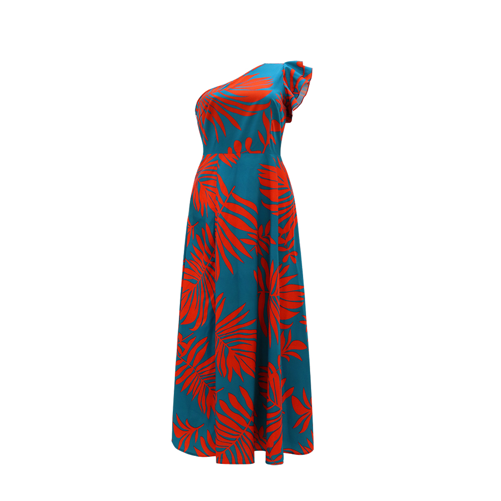 Abito lungo con stampa tropica - Women Formal Wear Zara recensione e prezzo