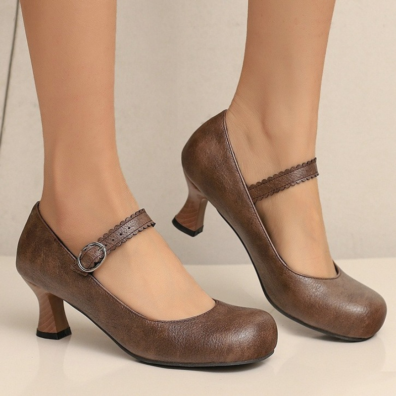 Scarpe da Donna Retrò Mary Jan - Formal Women Daily Wear Shoes recensione e prezzo