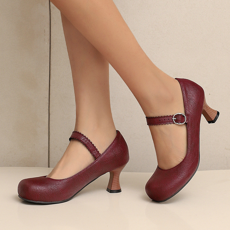 Scarpe da Donna Retrò Mary Jan - Formal Women Daily Wear Shoes recensione e prezzo