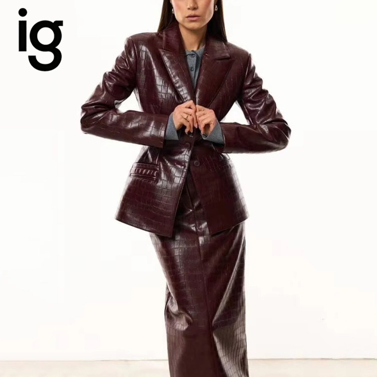 IG Set da Donna in Ecopelle Ef - Female Formal Wear recensione e prezzo