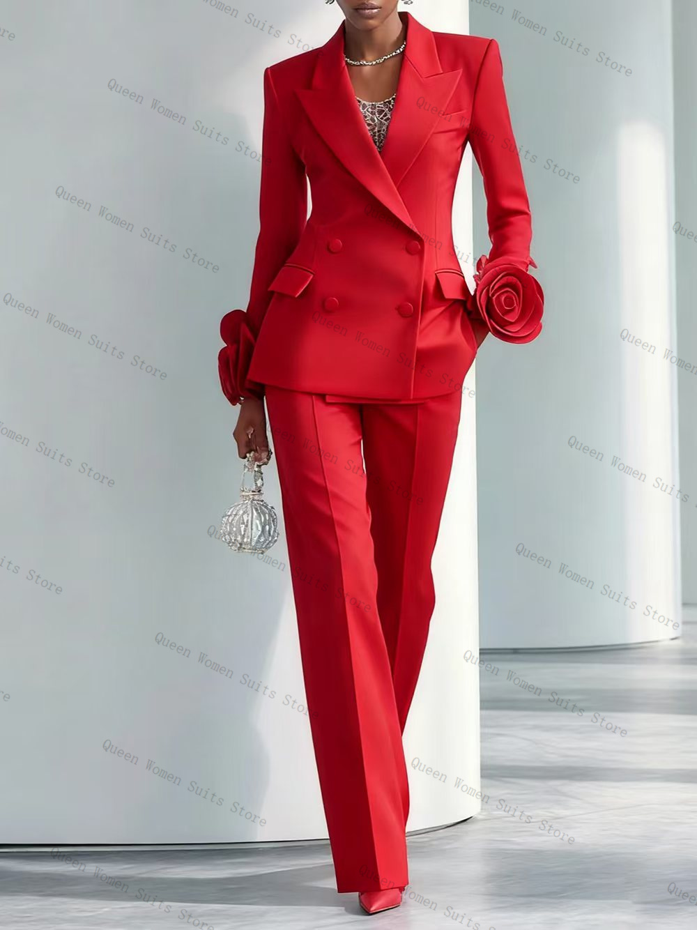 Abito da donna rosso di lusso  - Women'S Formal Wear For A Wedding recensione e prezzo