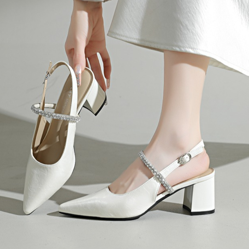 Sandali da Donna con Tacco Lar - Formal Women Daily Wear Shoes recensione e prezzo